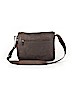 Fossil Brown Leather Messenger One size - photo 1