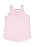 Athleta Solid Pink Active T-Shirt Size 8 - 10 - photo 2