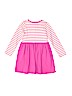 Gymboree 100% Polyester Stripes Pink Dress Size 5T - photo 2