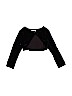 Jona Michelle 100% Polyester Black Shrug Size 6 - photo 1