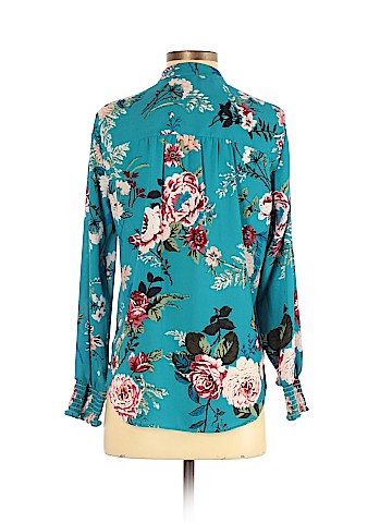 Ann Taylor LOFT Outlet Long Sleeve Blouse (view 2)