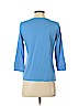 Talbots Blue 3/4 Sleeve Top Size S (petite) - photo 2