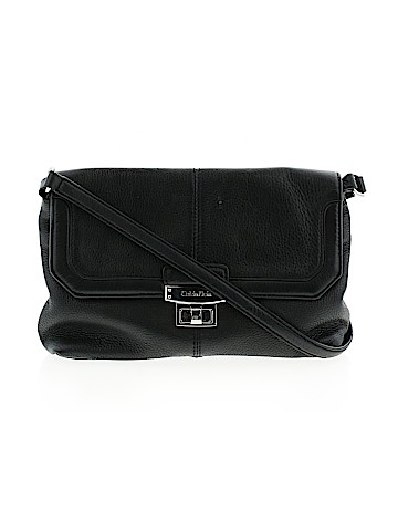 Calvin Klein Leather Crossbody Bag (view 1)