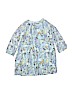 Baby Gap 100% Polyester Print Blue Dress Size 5 - photo 2