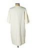 Zara White Casual Dress Size L - photo 2
