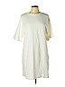 Zara White Casual Dress Size L - photo 1