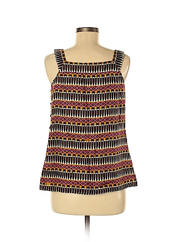 Milly Sleeveless Silk Top (view 2)