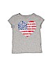 Gap Kids 100% Cotton Graphic Gray Short Sleeve T-Shirt Size 4 - 5 - photo 1