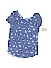 Mudd Blue Short Sleeve Top Size 14 - photo 1