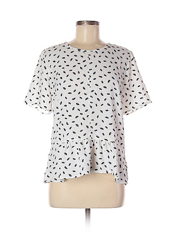 Ann Taylor Short Sleeve Blouse (view 1)