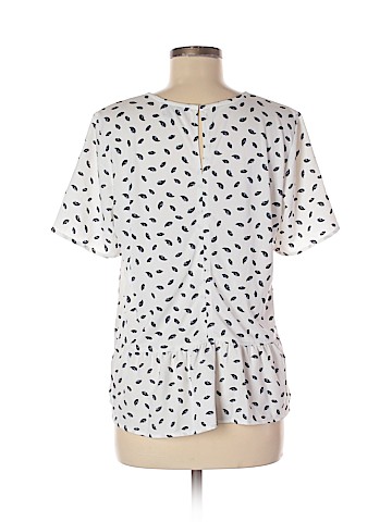 Ann Taylor Short Sleeve Blouse (view 2)