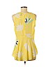Ann Taylor Factory 100% Polyester Yellow Sleeveless Blouse Size M (petite) - photo 2