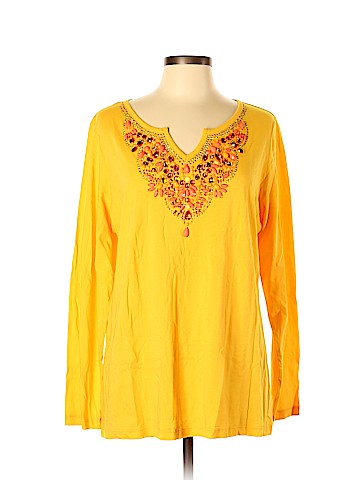 DG^2 by Diane Gilman Long Sleeve Top (view 1)