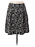 Badgley Mischka Gray Wool Skirt Size 12 - photo 1