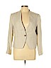 Ann Taylor LOFT 100% Linen Tan Blazer Size 12 (petite) - photo 1