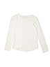 Crazy 8 100% Cotton Ivory Long Sleeve Blouse Size L (youth) - photo 2