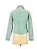 Live A Little 100% Leather Teal Leather Jacket Size S (petite) - photo 2