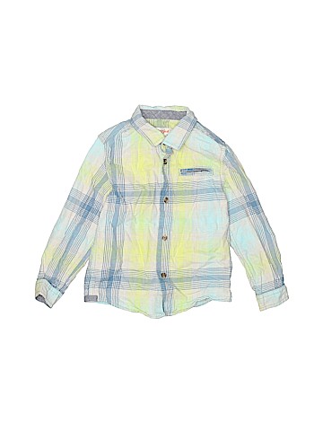 Cat & Jack Long Sleeve Button-Down Shirt (view 1)