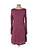 Assorted Brands Burgundy Casual Dress Size L - photo 2