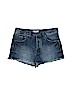 Free People 100% Cotton Blue Denim Shorts Size 27 waist - photo 1