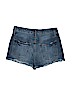 Free People 100% Cotton Blue Denim Shorts Size 27 waist - photo 2
