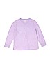 Hanna Andersson Solid Purple Pullover Sweater Size 120 cm / US 6X - photo 1