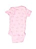 Gerber Organic 100% Cotton Pink Short Sleeve Onesie Size 0-3 mo - photo 2