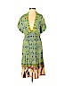 Roberto Cavalli 100% Silk Green Casual Dress Size EU (IT) 38 / US 2 - photo 1
