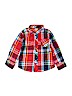 Old Navy Red Long Sleeve Button-Down Shirt Size 4T - photo 1