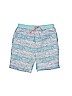 Egg by Susan Lazar 100% Nylon Print Blue Board Shorts Size 3 - photo 1