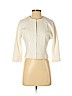 Badgley Mischka Ivory Blazer Size 2 - photo 1