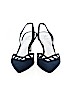 Adrianna Papell Blue Heels Size 9 1/2 - photo 2