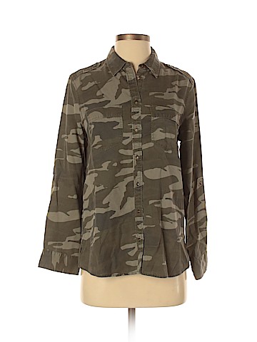 Express Long Sleeve Button-Down Shirt (view 1)