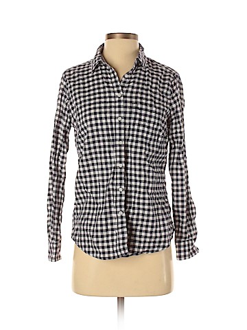 Banana Republic Factory Store Long Sleeve Button-Down Shirt (view 1)