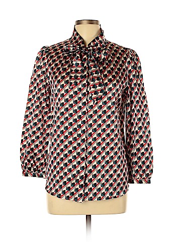 Marc by Marc Jacobs 3/4 Sleeve Silk Top (view 1)