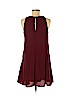 Old Navy 100% Polyester Burgundy Casual Dress Size M (petite) - photo 2