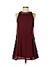 Old Navy 100% Polyester Burgundy Casual Dress Size M (petite) - photo 1