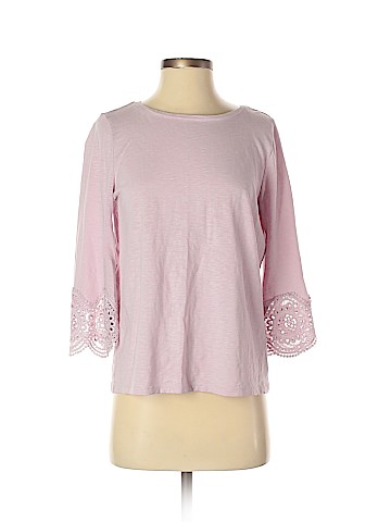 Ann Taylor LOFT 3/4 Sleeve Top (view 1)