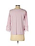Ann Taylor LOFT 100% Cotton Pink 3/4 Sleeve Top Size S (petite) - photo 2