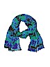 Talbots 100% Viscose Floral Blue Scarf One size - photo 1