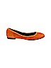 Calzoleria Toscana 100% Leather Orange Flats Size EU 39 - photo 1