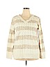 Emily Rose 100% Acrylic Tan Pullover Sweater Size XXL - photo 1