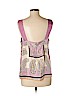 ETRO 100% Silk Purple Sleeveless Silk Top Size EU (IT) 44 / US 8 - photo 2
