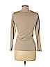 Burberry 100% Cotton Tan Long Sleeve Top Size L - photo 2