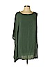 Young Fabulous & Broke 100% Rayon Green 3/4 Sleeve Blouse Size L - photo 1