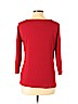 Ann Taylor Red 3/4 Sleeve Top Size L - photo 2