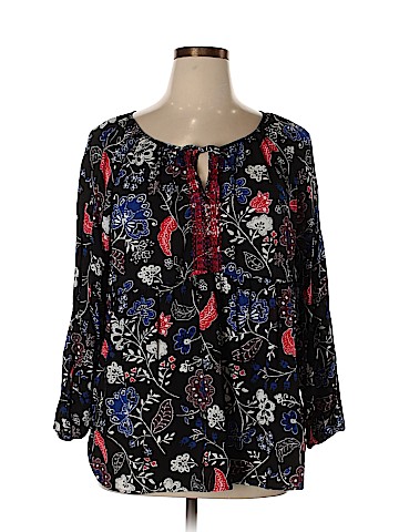 Old Navy 3/4 Sleeve Blouse (view 1)