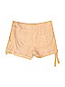 Cynthia Steffe 100% Leather Tan Leather Shorts Size 8 - photo 2