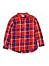 Old Navy 100% Cotton Red Long Sleeve Button-Down Shirt Size 14 - photo 1