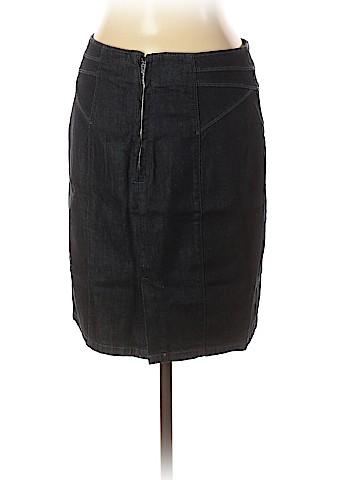 Ann Taylor Factory Denim Skirt (view 2)
